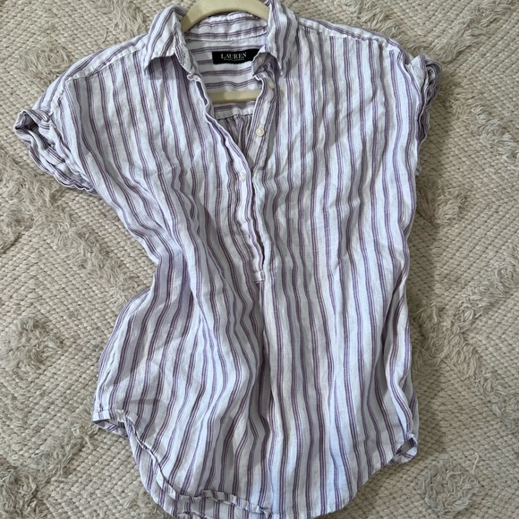 Linen Ralph Lauren top - Picture 2 of 9